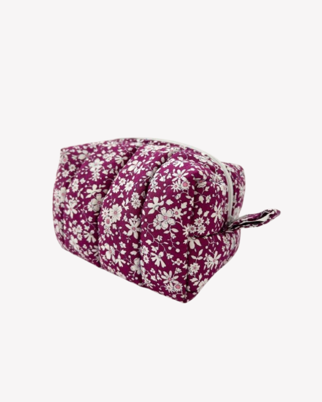 Purple Floral Box Pouch