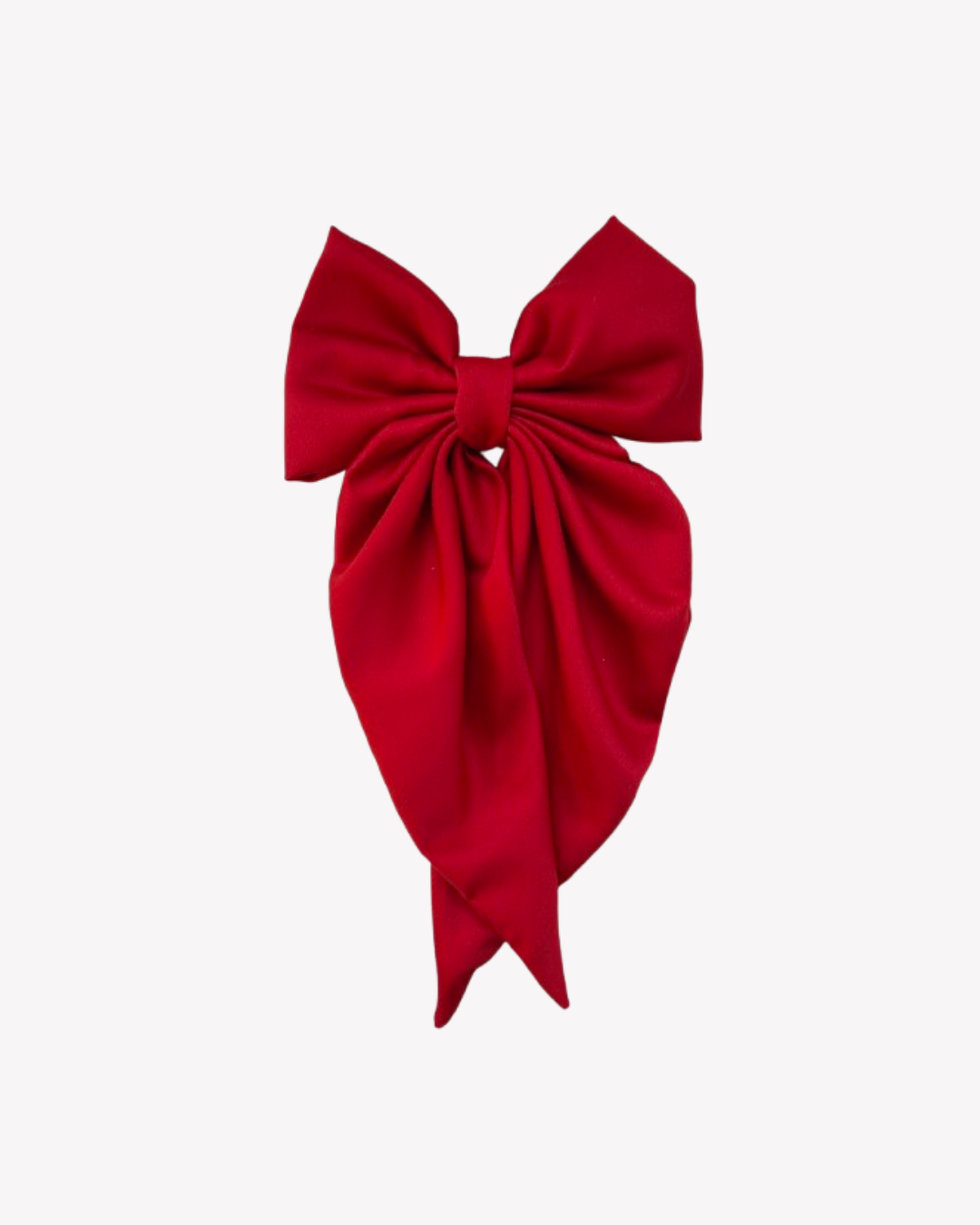 Red Satin Bow