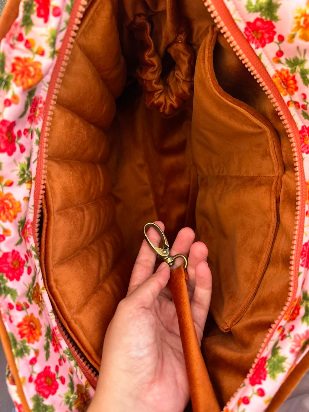 Floral Pink Tote Bag