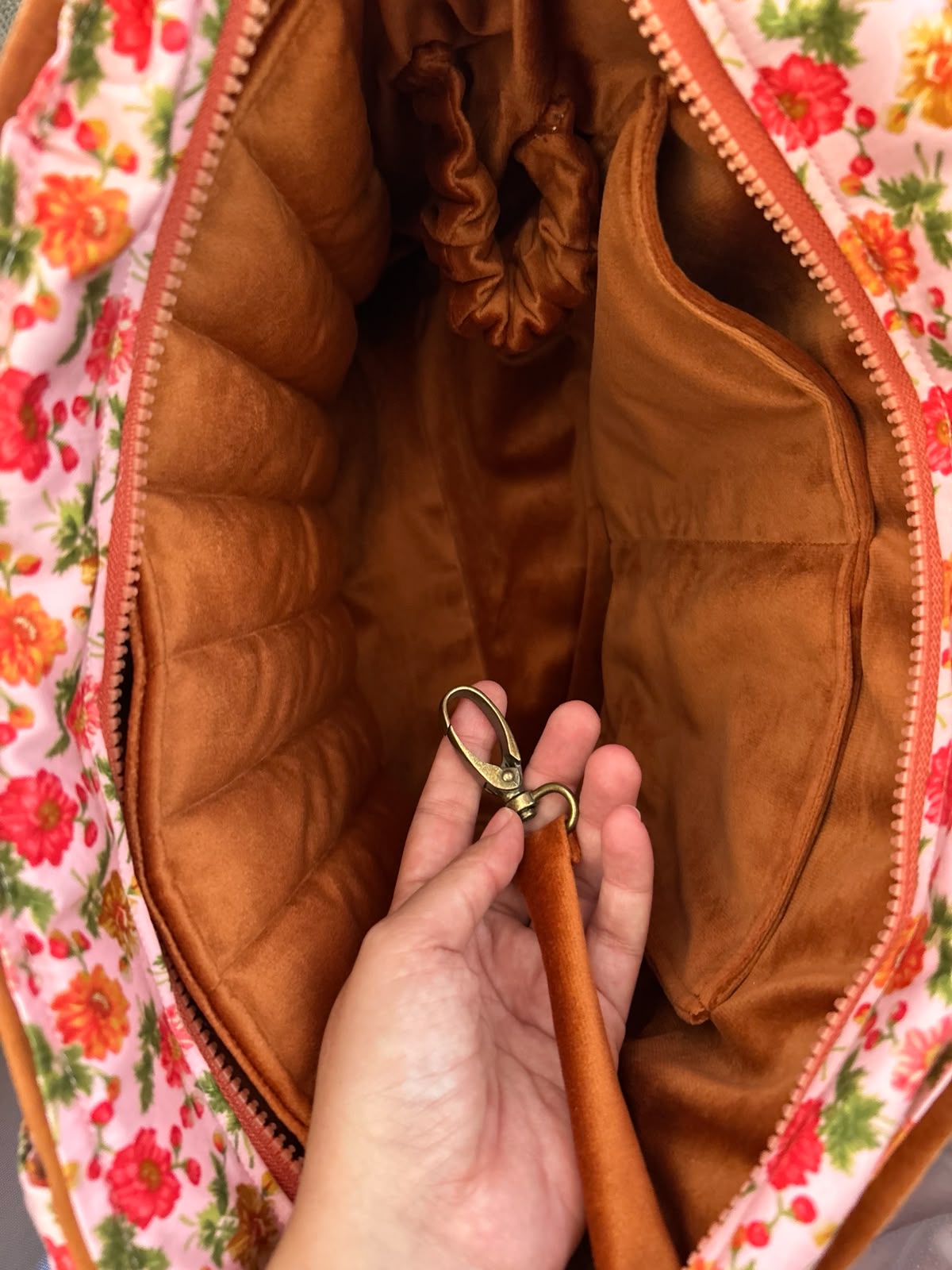 Floral Pink Tote Bag